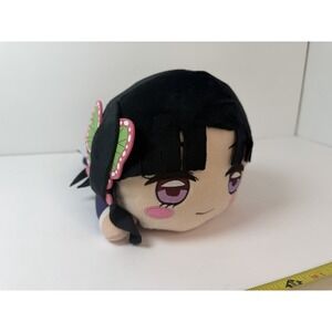 Demon slayer Kimetsu no Yaiba Tsuyuri Kanao Plush  Nesoberi Sega Laying Down